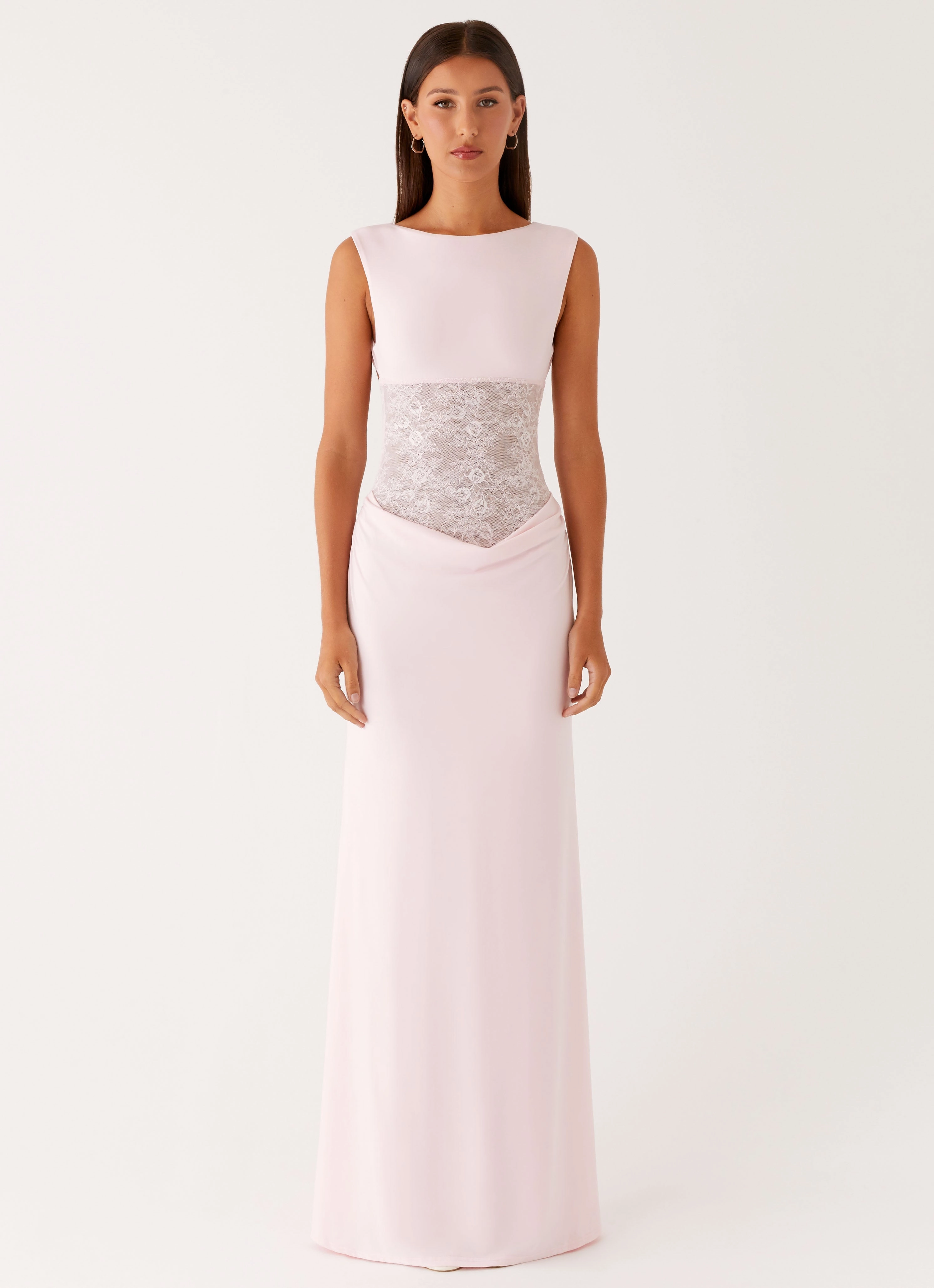 Love Tease Maxi Dress - Baby Pink Smart Layering