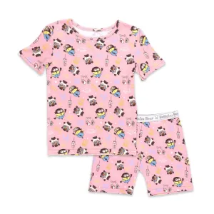 Minions Always Popping Bamboo Kids Pajama Short Set