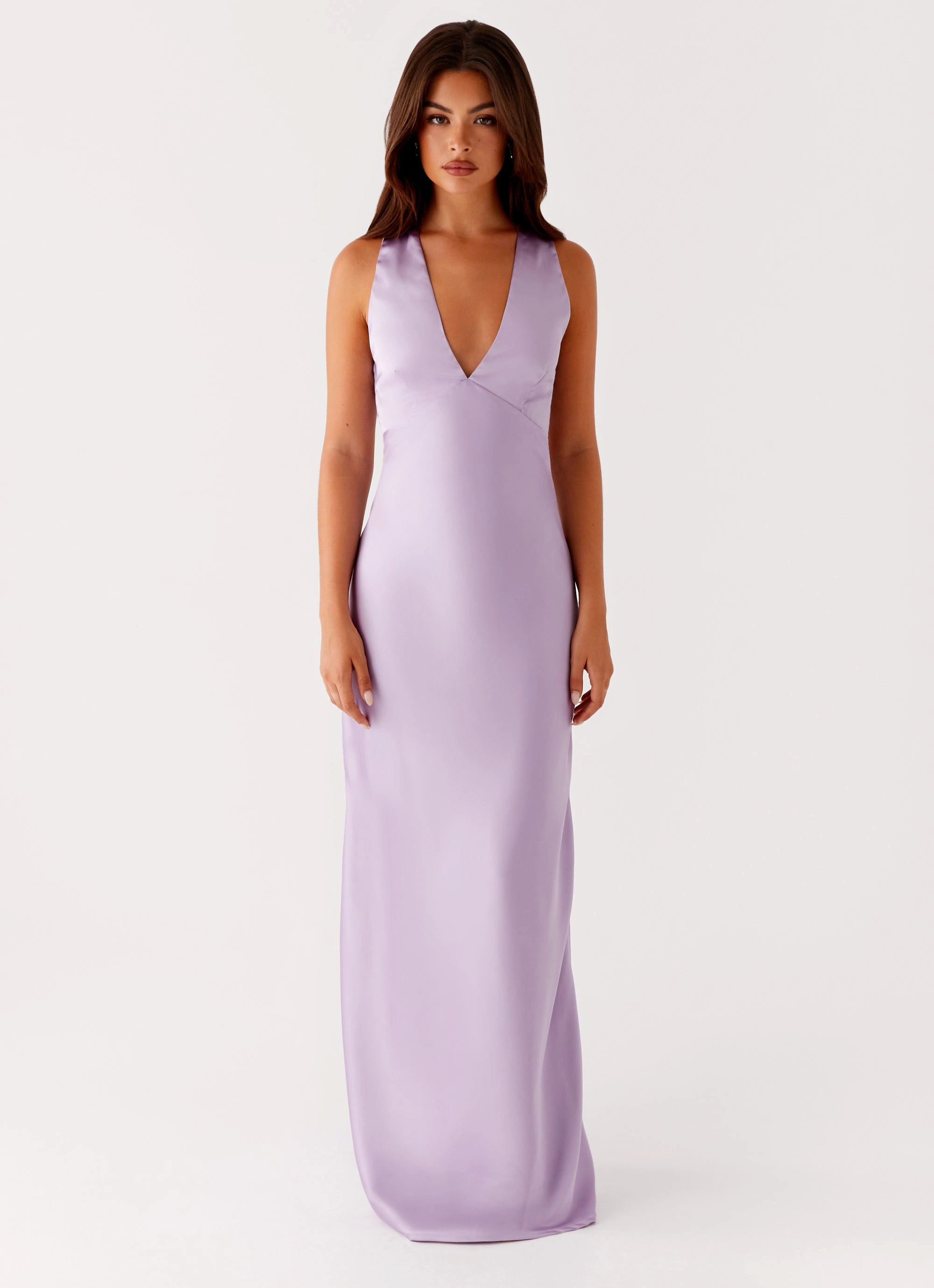 Soft Appeal Smocked-Detail Brody Maxi Dress - Lilac