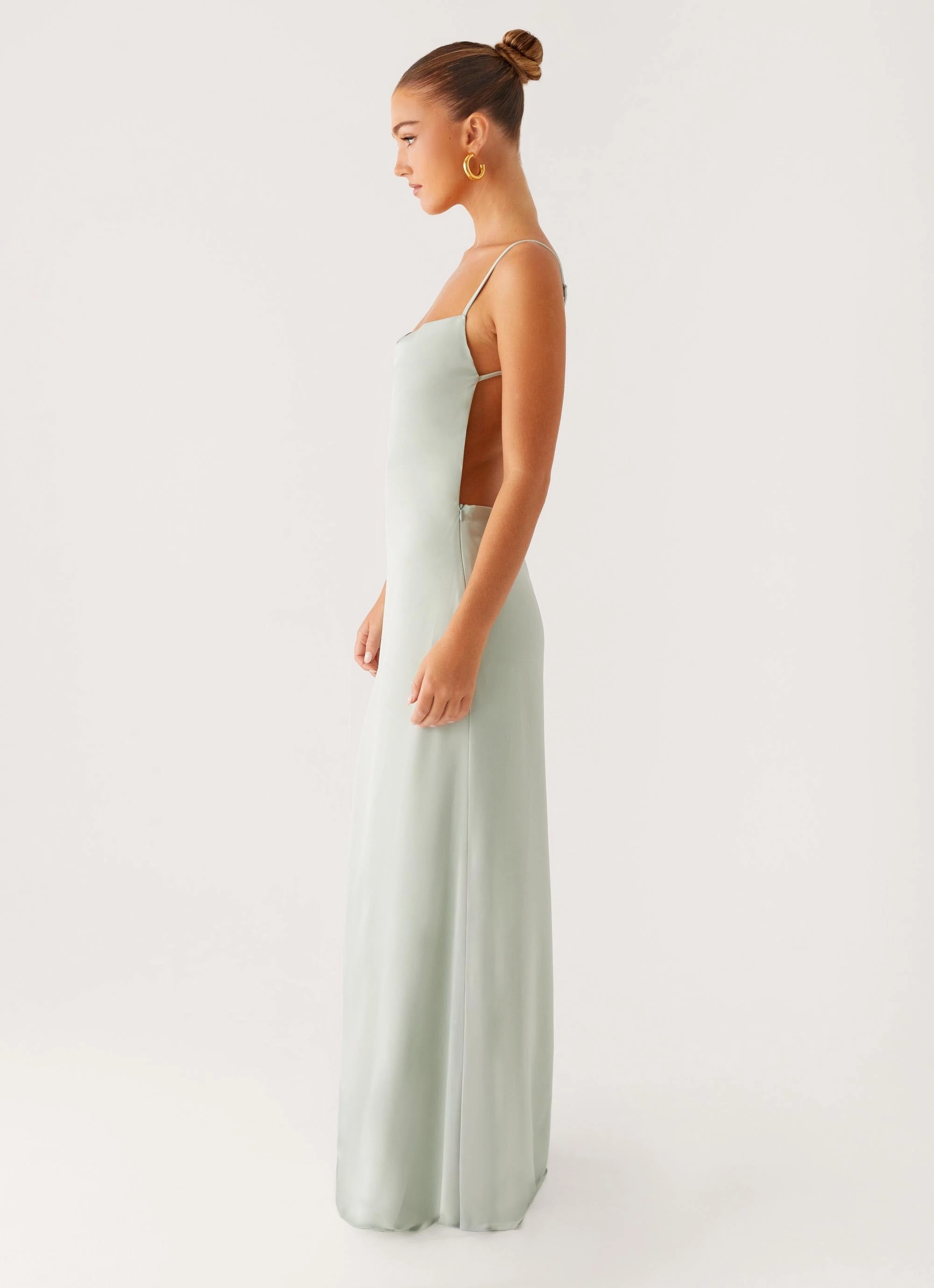 Yves Maxi Dress - Mint Bold Simplicity Dance-Party