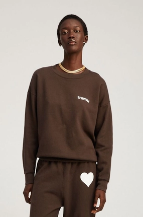MultiPocket Design Americano Cotton Logo Sweatshirt