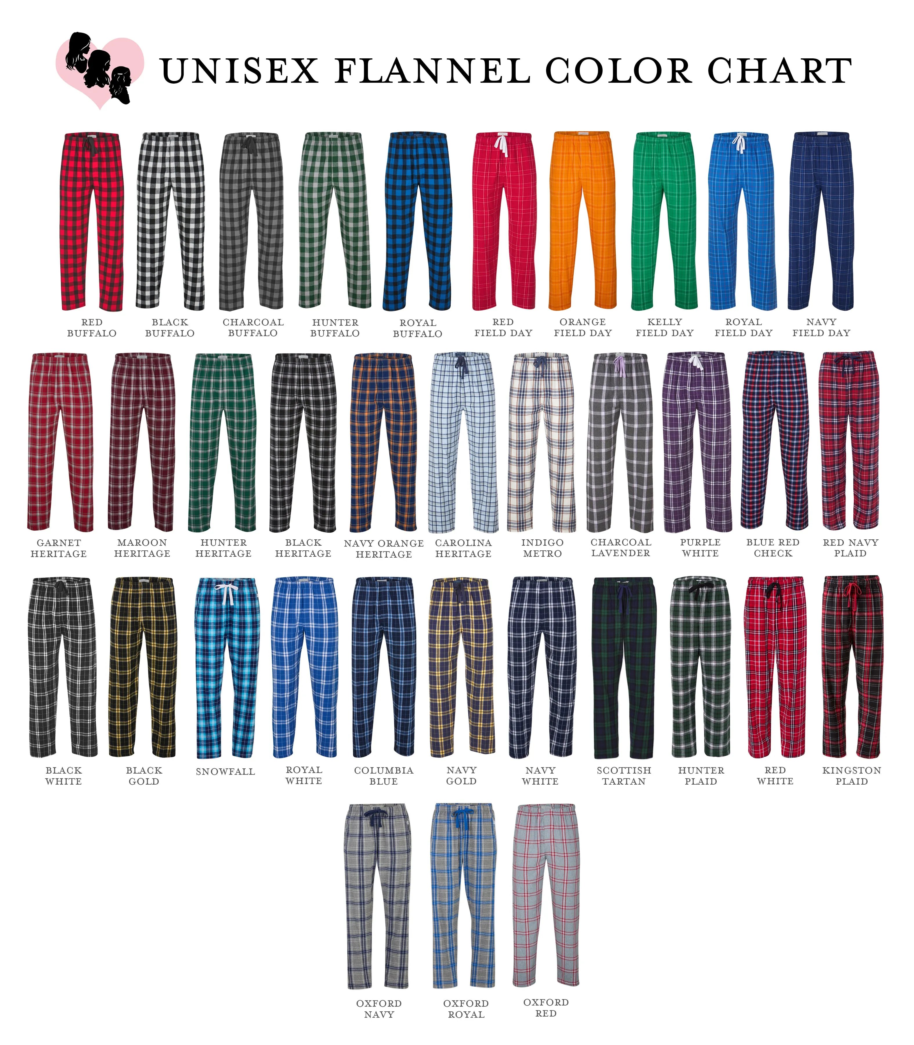 Monogrammed Flannel Pajama Pants