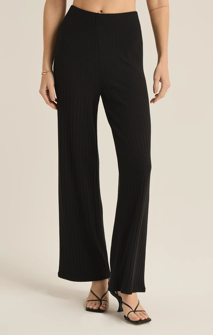Monte Rib Pant in Black Adaptable Design