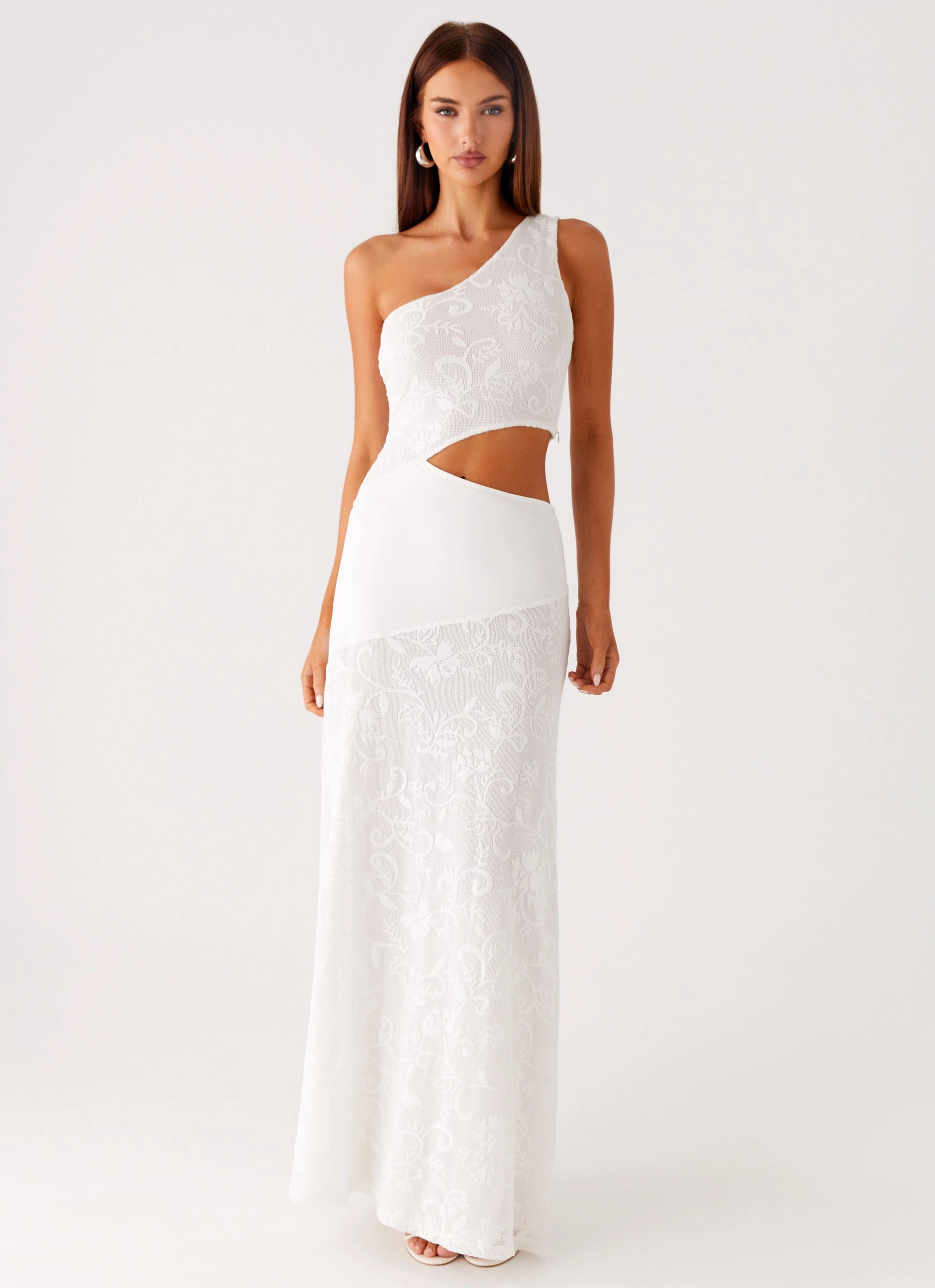 Heart Glow More Than Maybe Maxi Dress - White