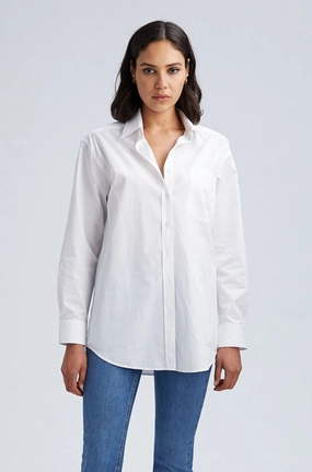 NonSlip Grip Tape White Slim Fit Button Down With Pocket