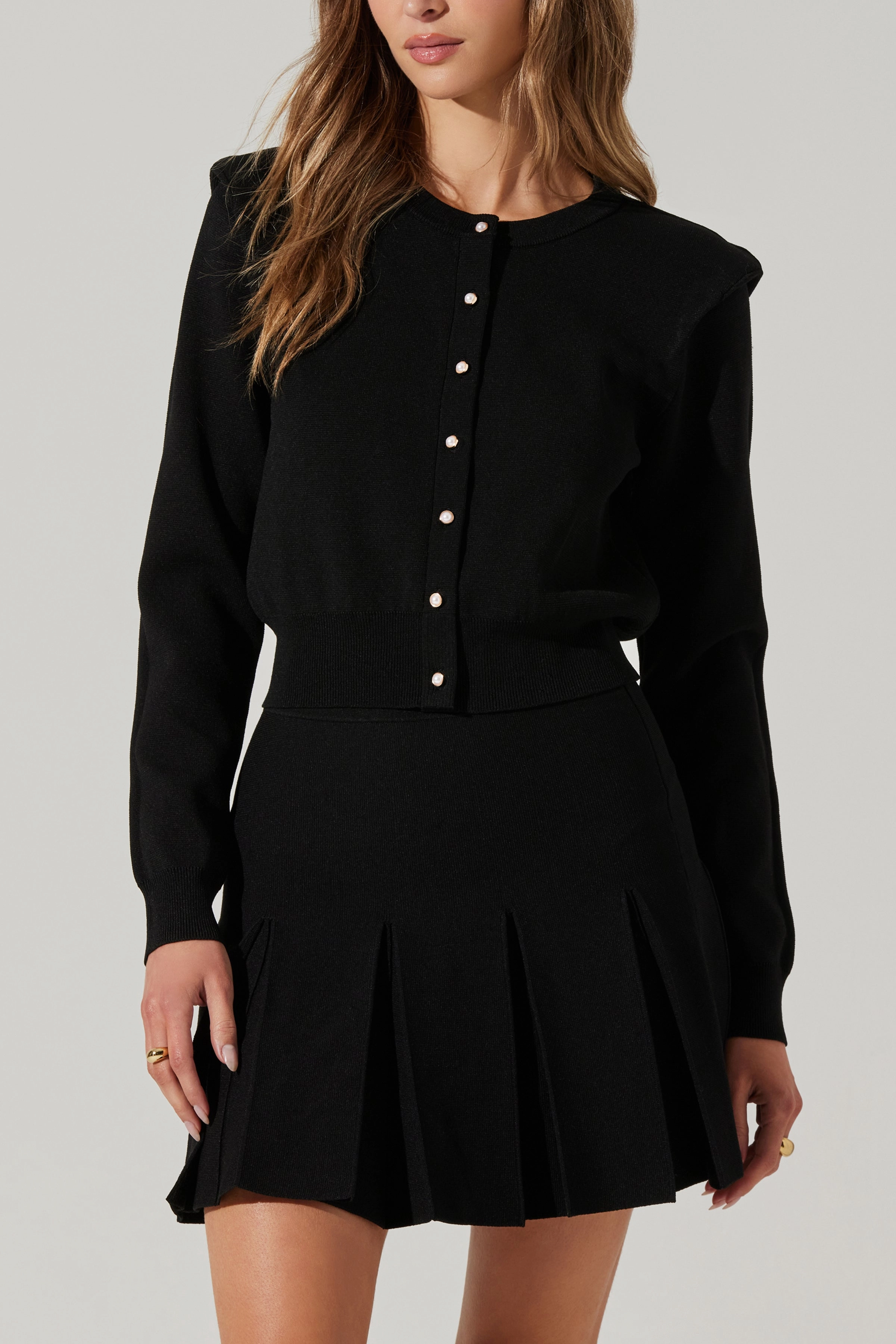 Denisa Cardi Black Modern Silhouette