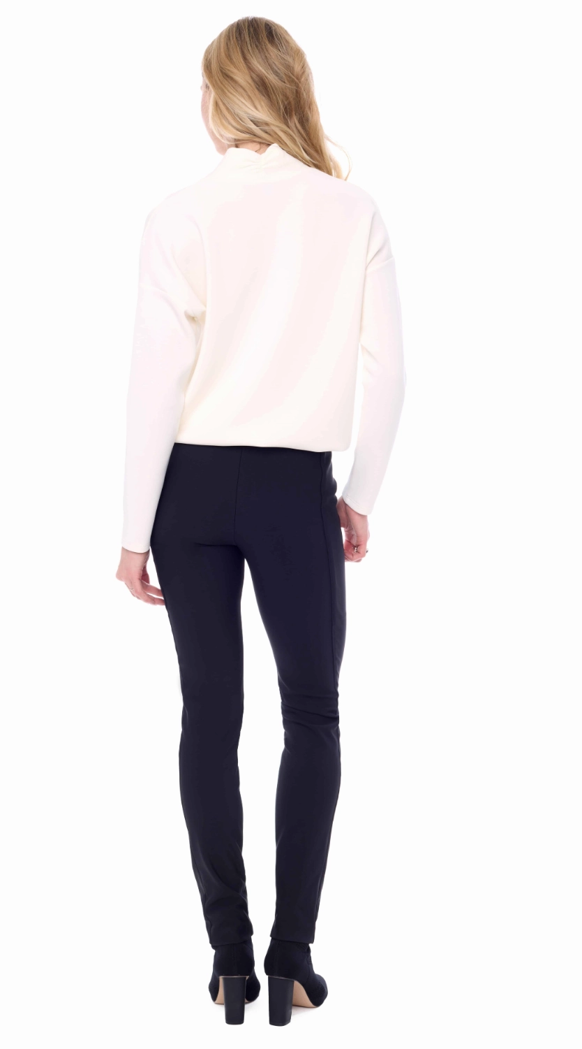 New Precision Ponte Pant in Black Quick Change