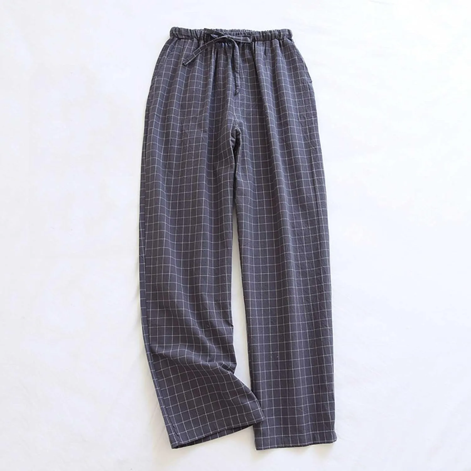 Muscularfit Big and Tall Pajama Pants for Men 2024 Fashion Drawstring Elastic Waist Lounge Sleepwear Pajama With Adjustable