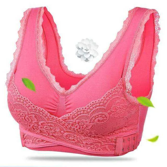 New Seamless Push Up Vest Lace Bra