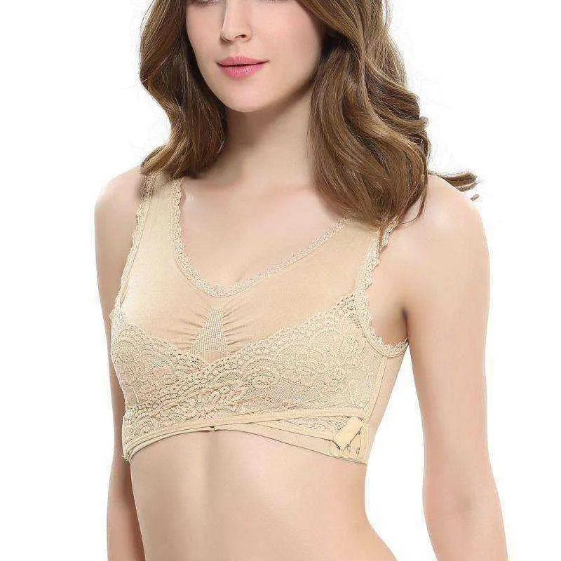 New Seamless Push Up Vest Lace Bra
