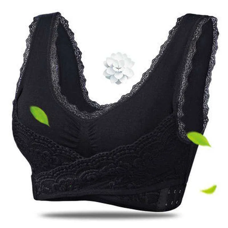 New Seamless Push Up Vest Lace Bra