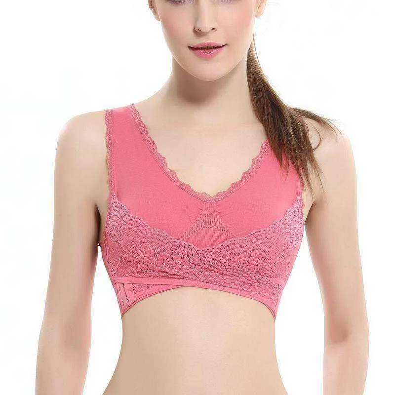 New Seamless Push Up Vest Lace Bra