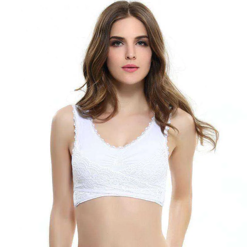 New Seamless Push Up Vest Lace Bra