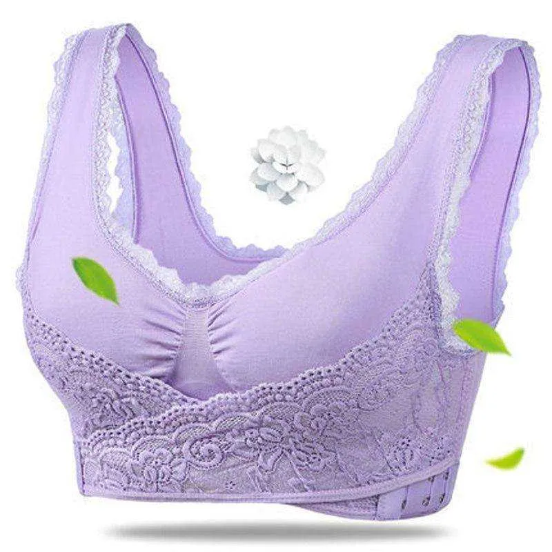 New Seamless Push Up Vest Lace Bra
