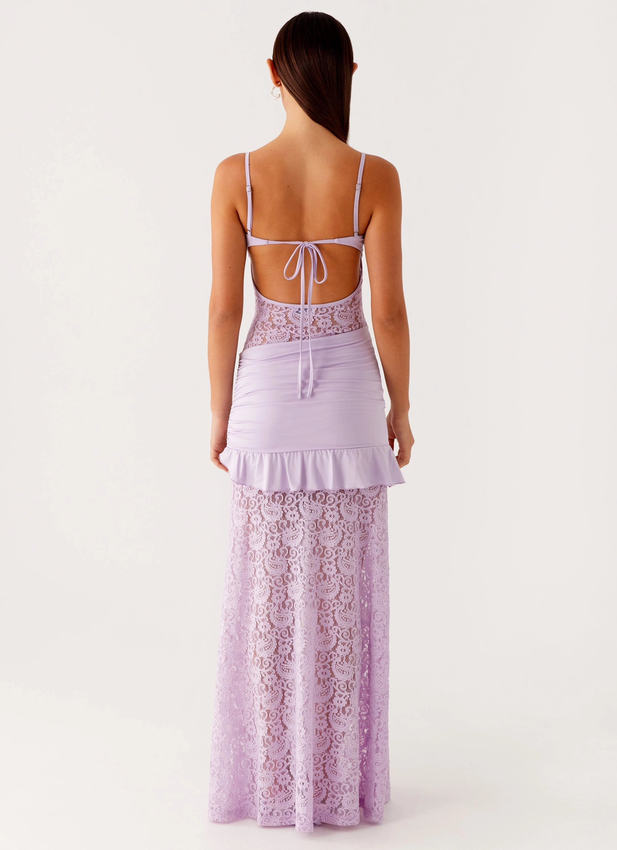 Sleeve Light New Romance Maxi Dress - Lilac