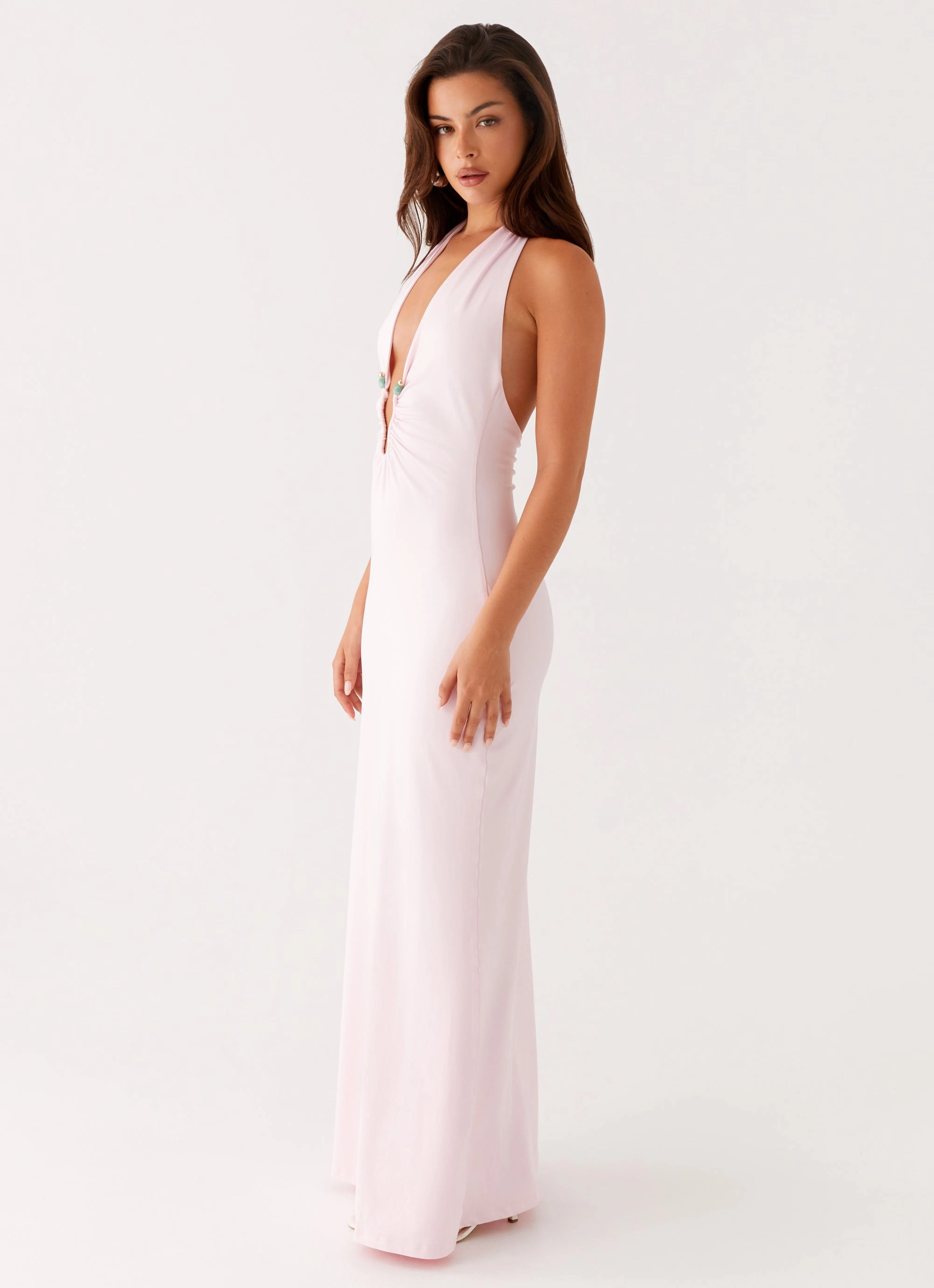 Polished Appearance Nicola Maxi Dress - Pink