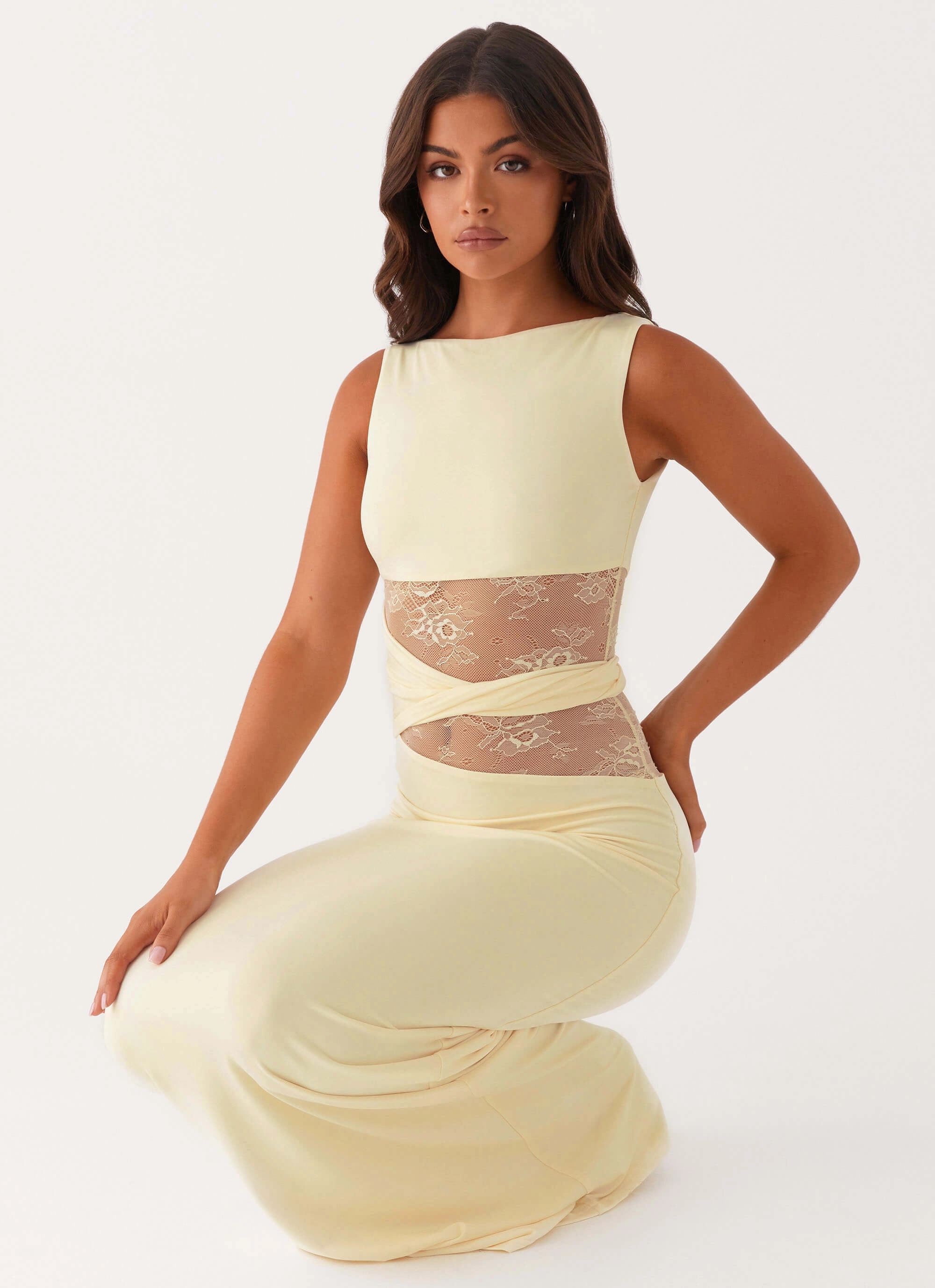 Natural Feel Karma Maxi Dress - Yellow