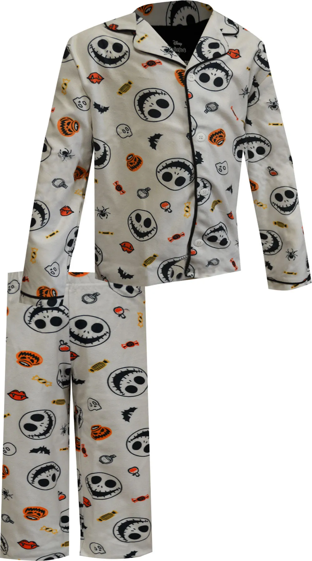 Nightmare Before Christmas Jack Halloween Blast Flannel Pajama