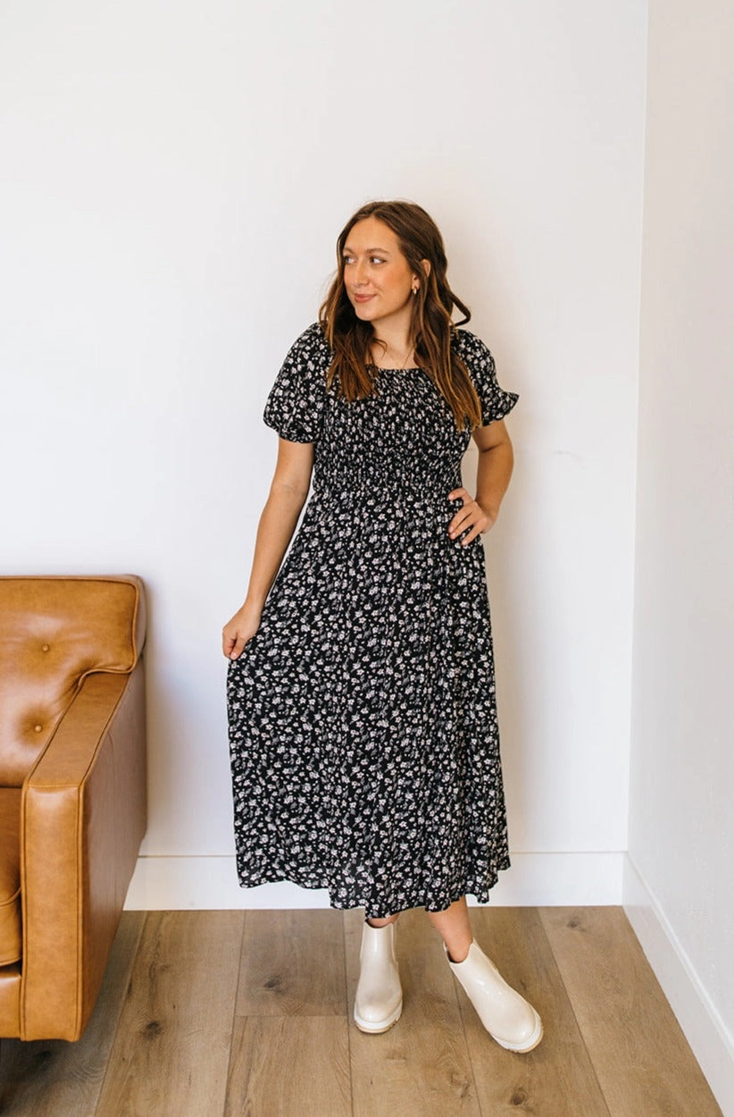 Nina Dress High-waisted evening piece