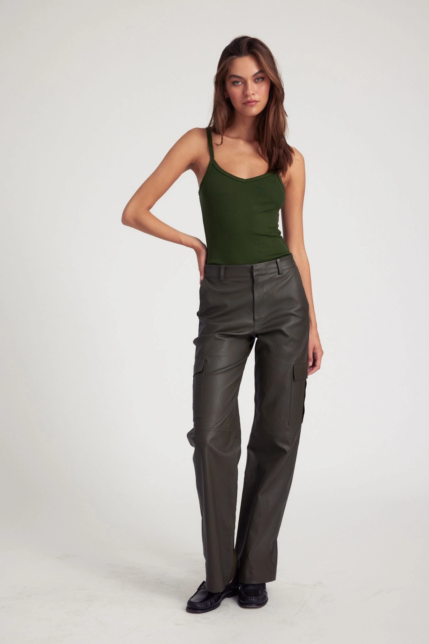 Cactus Leather Cargo Trousers Casual Comfort Wear AbrasionGuardTape