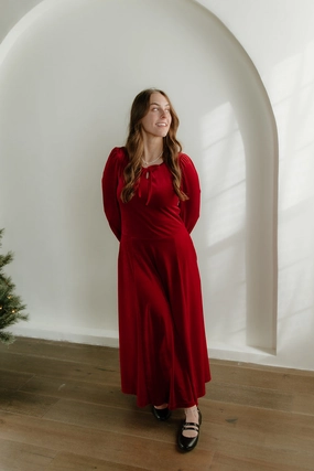 Trendy Vibes Relaxed Layer Noel Dress