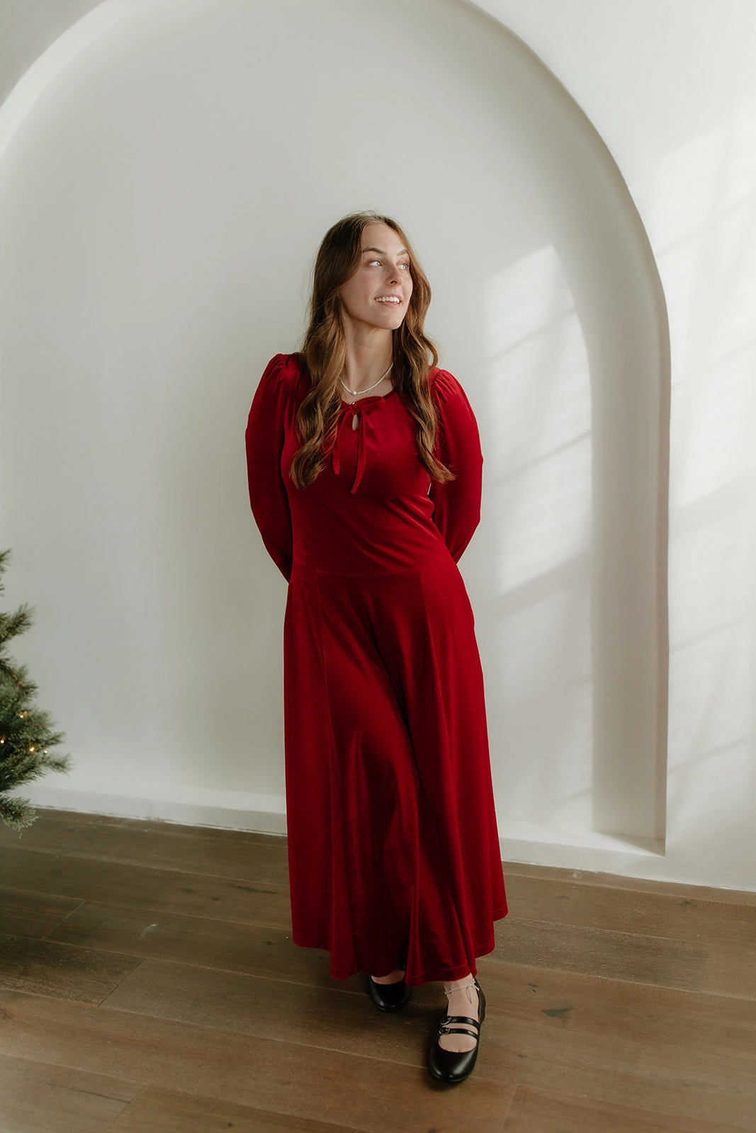 Trendy Vibes Relaxed Layer Noel Dress