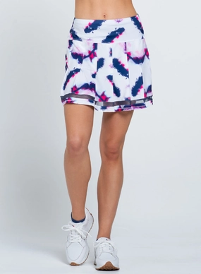 Hypoallergenic fabric Sport Comfort Fit Berry Burst Skort-short 15.5"