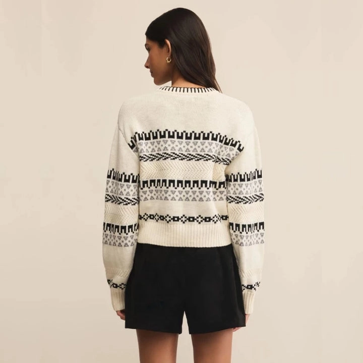 Airflow Weave Pattern PERCI SWEATER