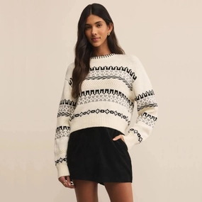 PERCI SWEATER BondedShoulderTaping Layered Placket Design