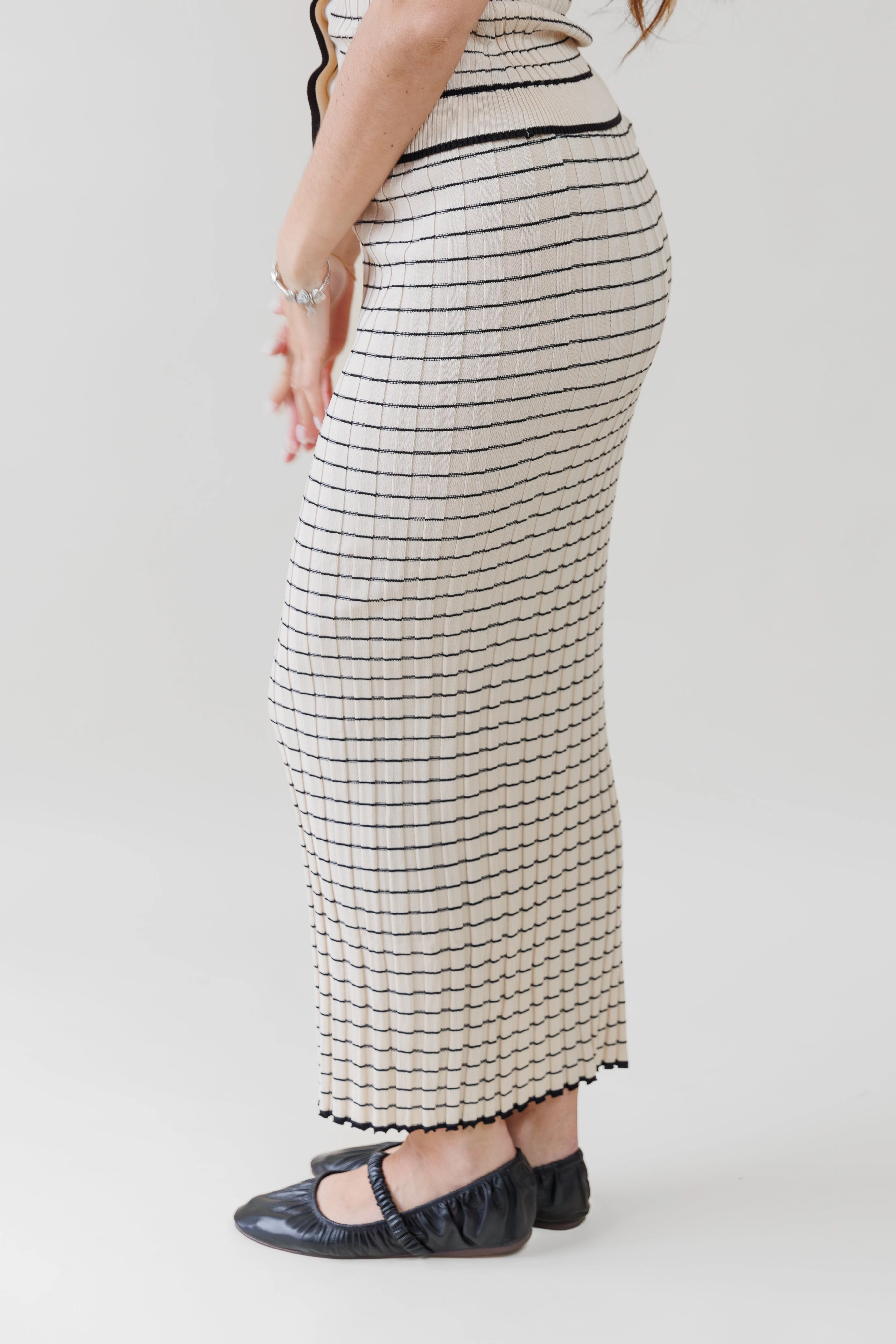 Spring Brunch NOVA STRIPED SKIRT