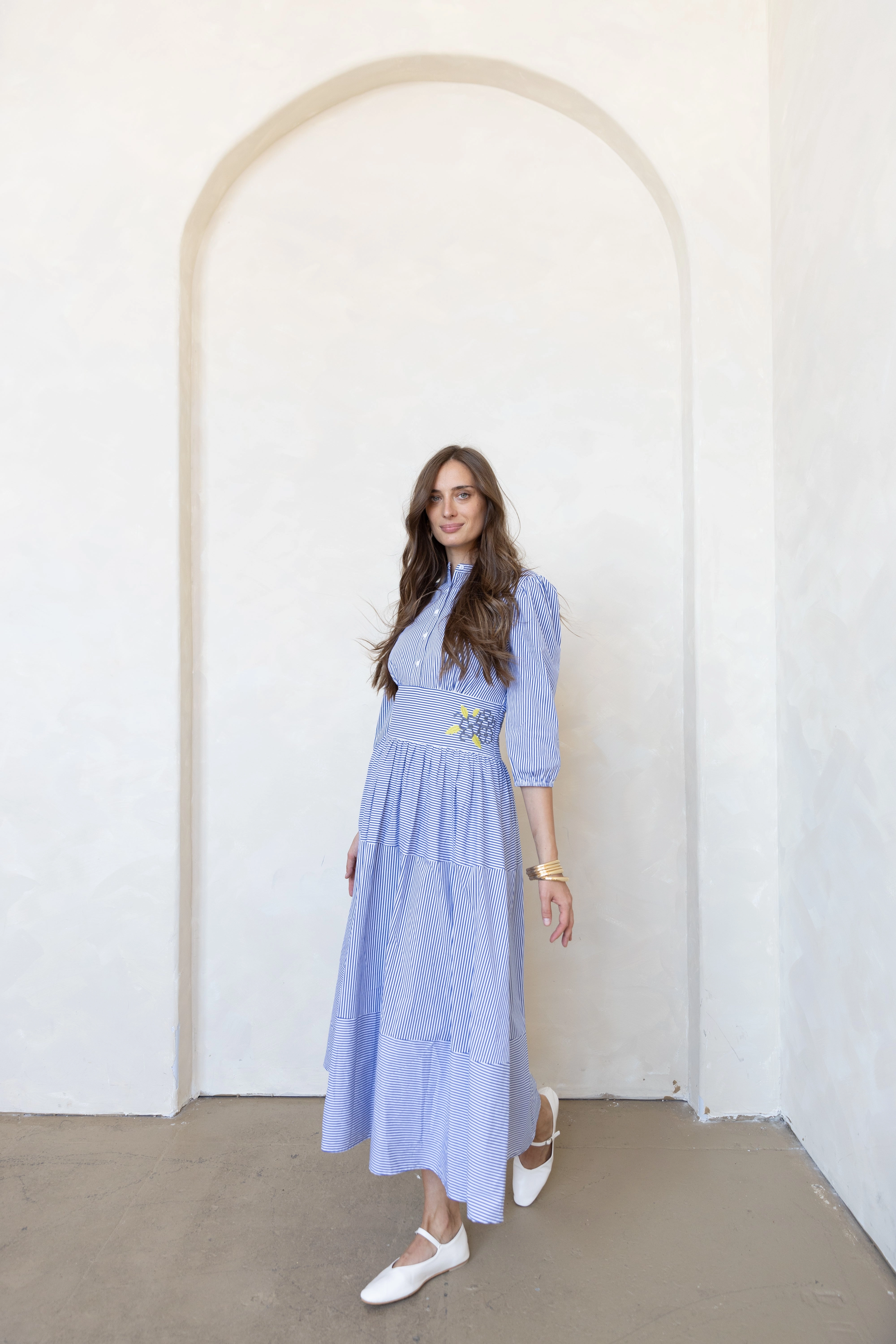 Air Touch Golden Scene Nueva Dress