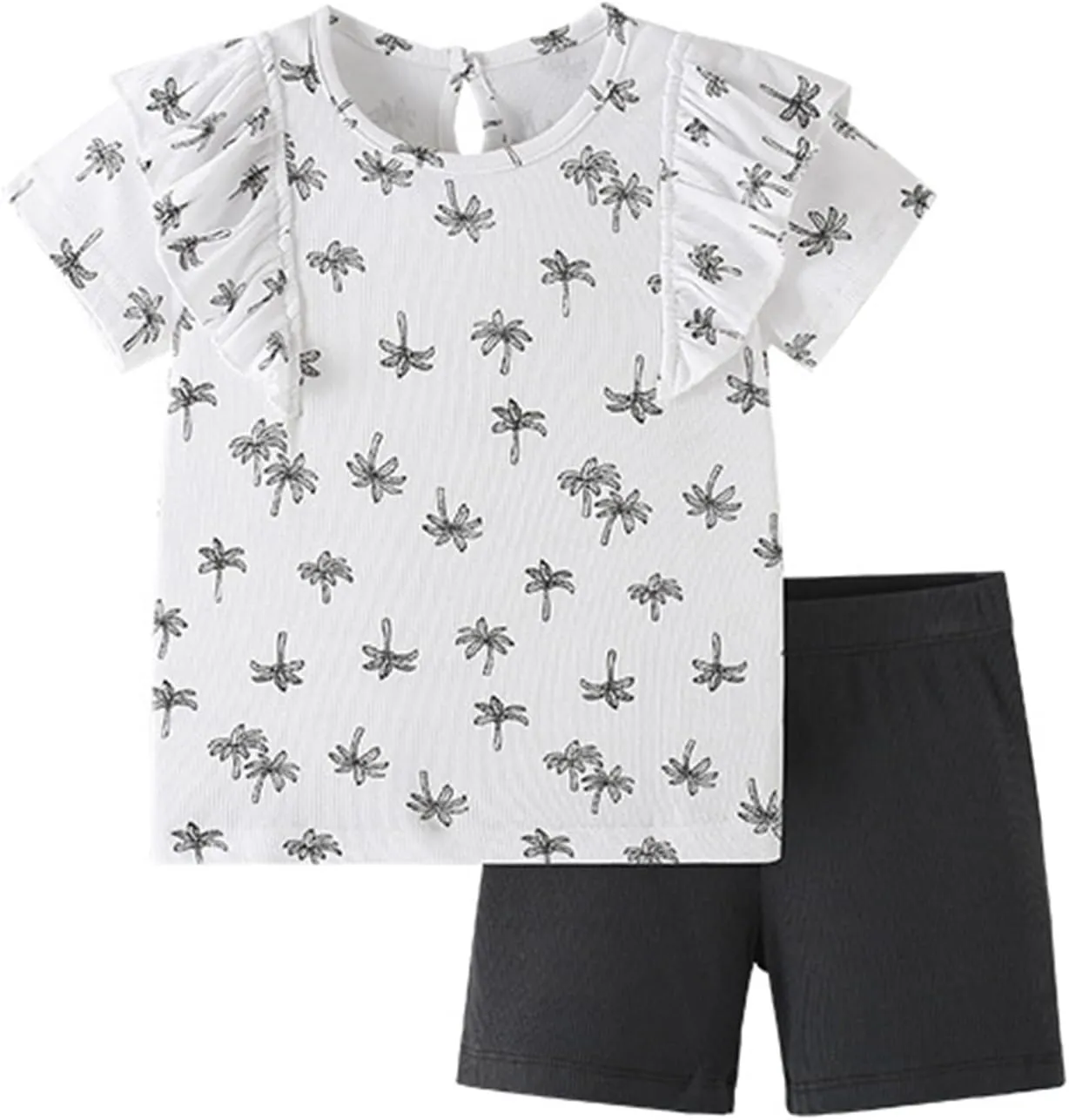 oddler oy Summer Pajamas Outfits ids Cotton Short Sleeve Shirt Shorts Set Funny Cartoon Print Casual 2 Piece