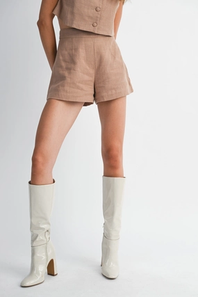 Quick Evaporation Fabric MARRISA TAILORED SHORTS