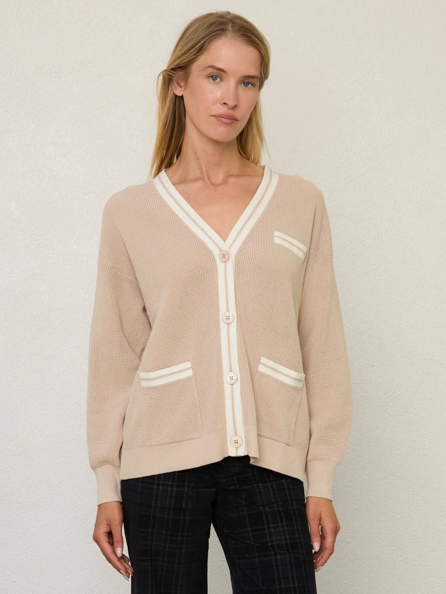 DoubleStitchedSeams Reflective Trims SANTA ROSA CARDI