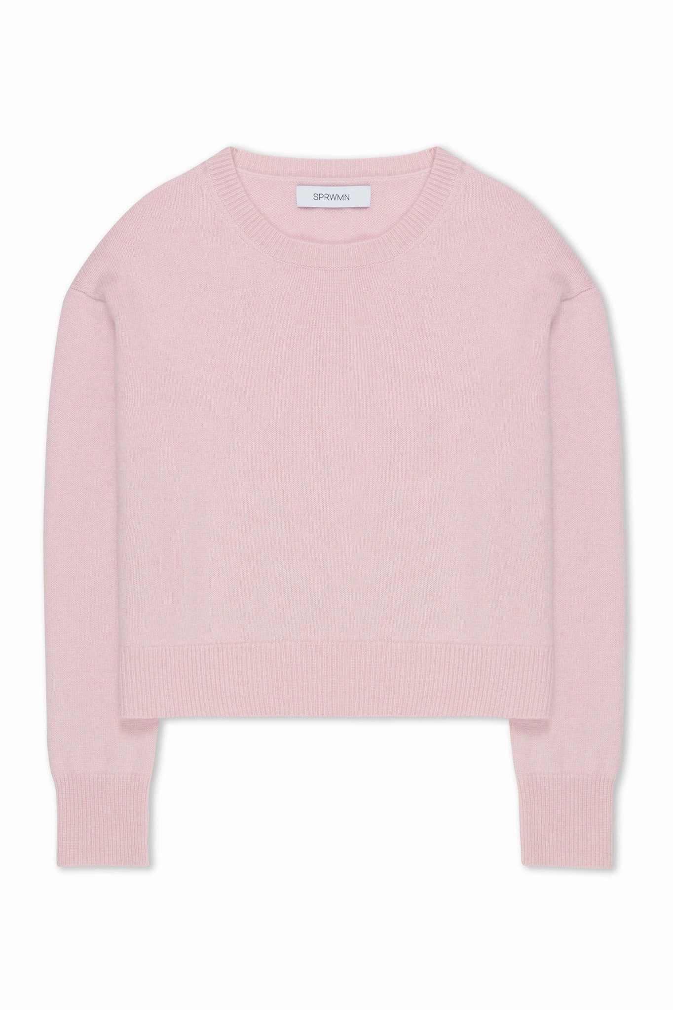 Bonded Hemline ThermalRegulationLayer Pixie Cashmere Boxy Sweater