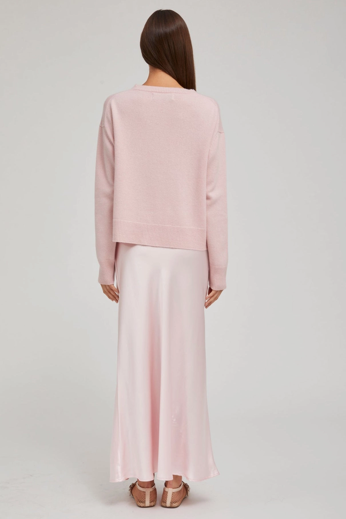 Pixie Cashmere Boxy Sweater FadeResistant Dye