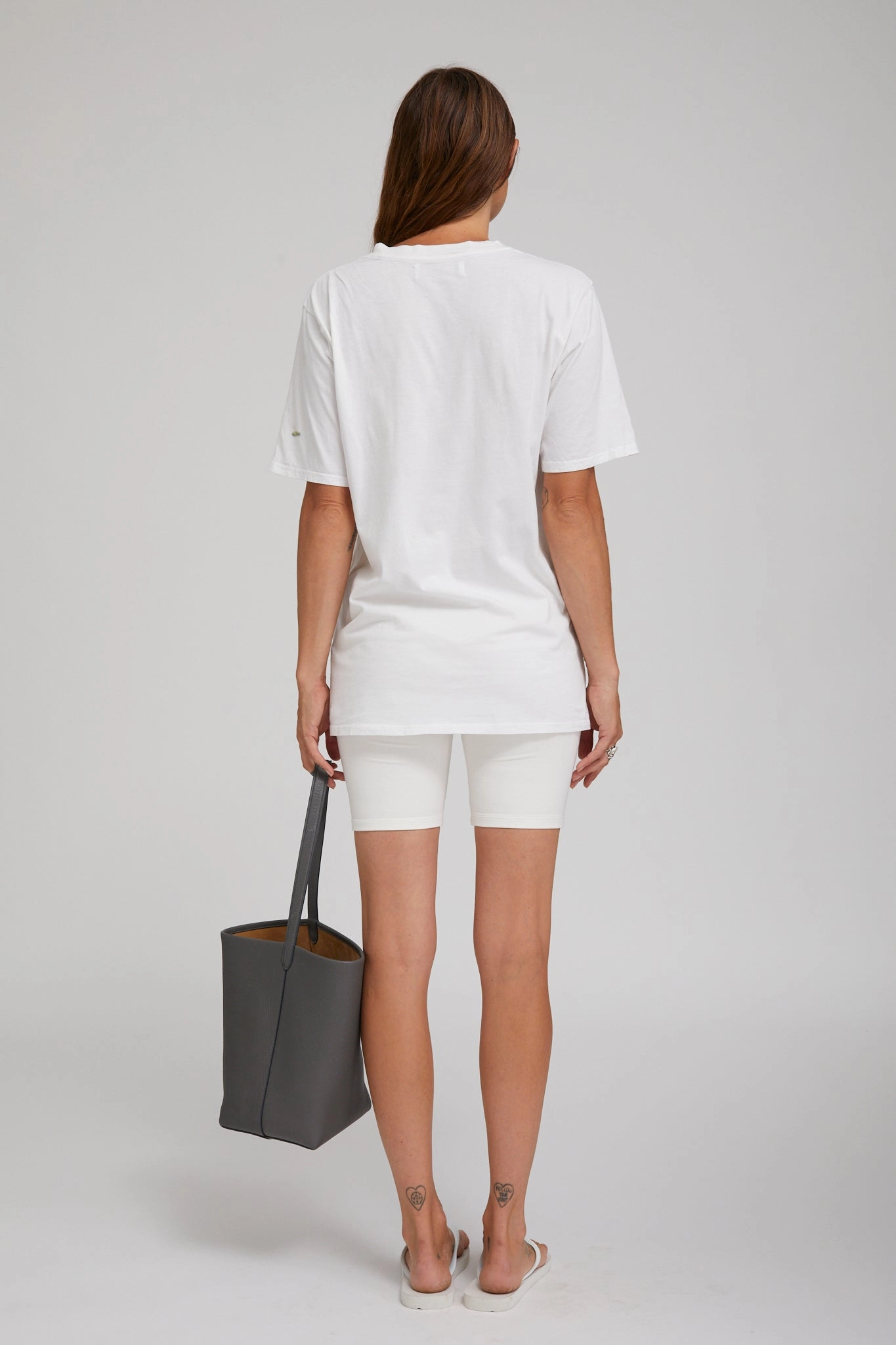 Off White City Biker Shorts StainResistantFinish Warm Fabric