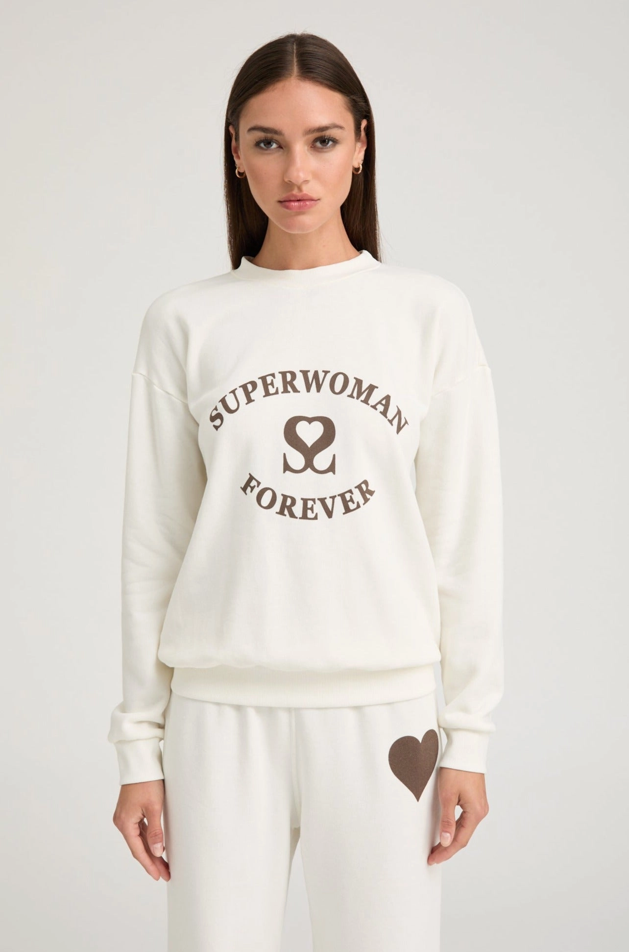 Circular Knit Technology Off White Super Woman Forever Sweatshirt