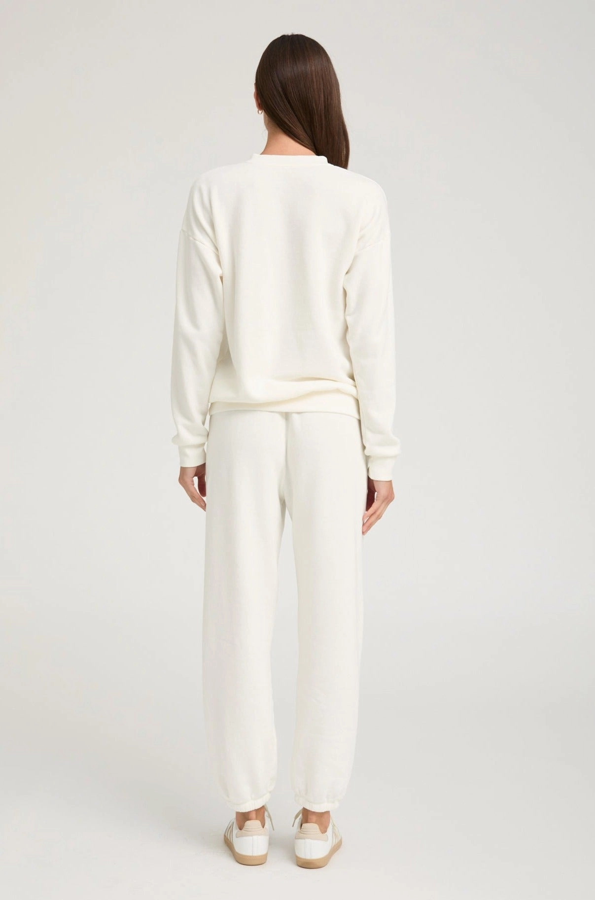 Stretch Waistband Design Off White Super Woman Forever Sweatshirt