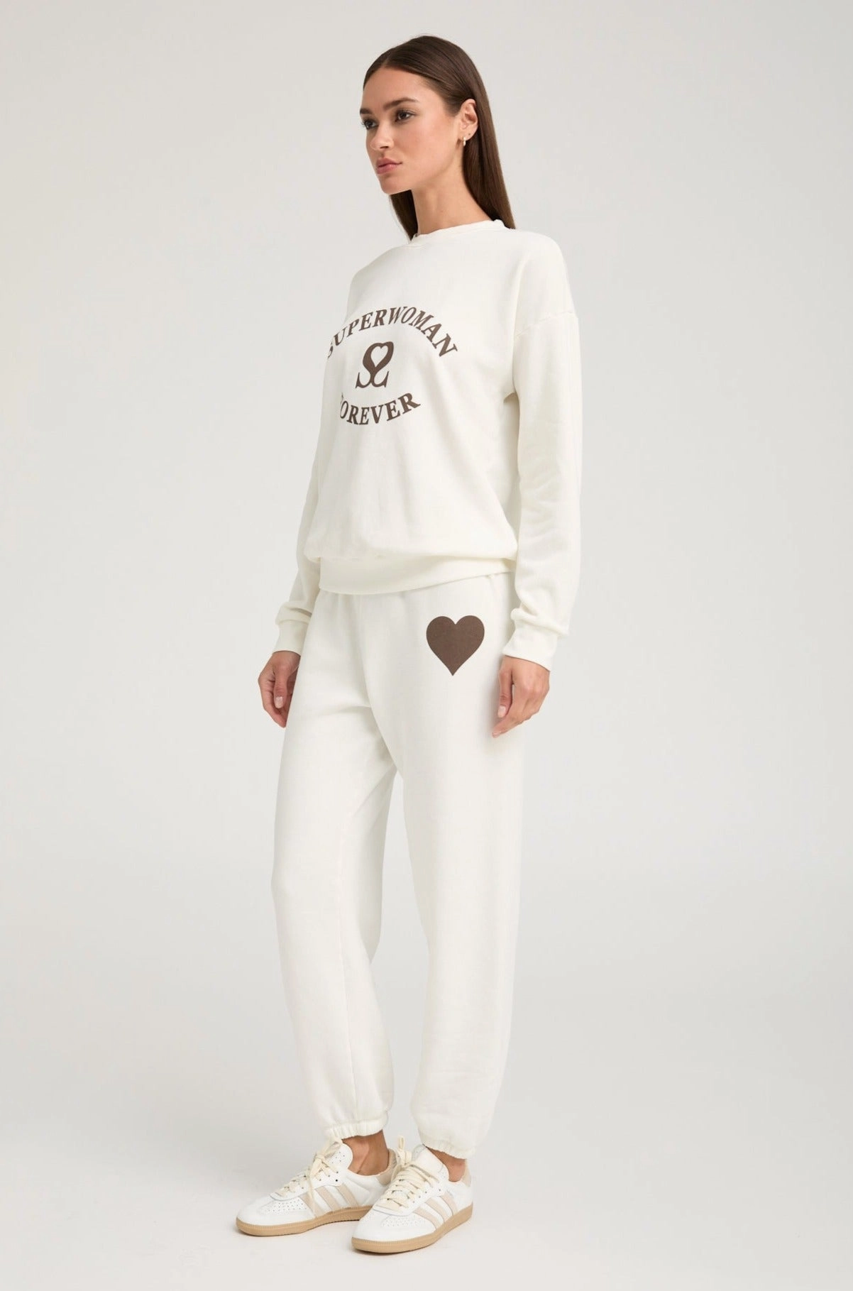 Breathable3DKnit Off White Super Woman Forever Sweatshirt