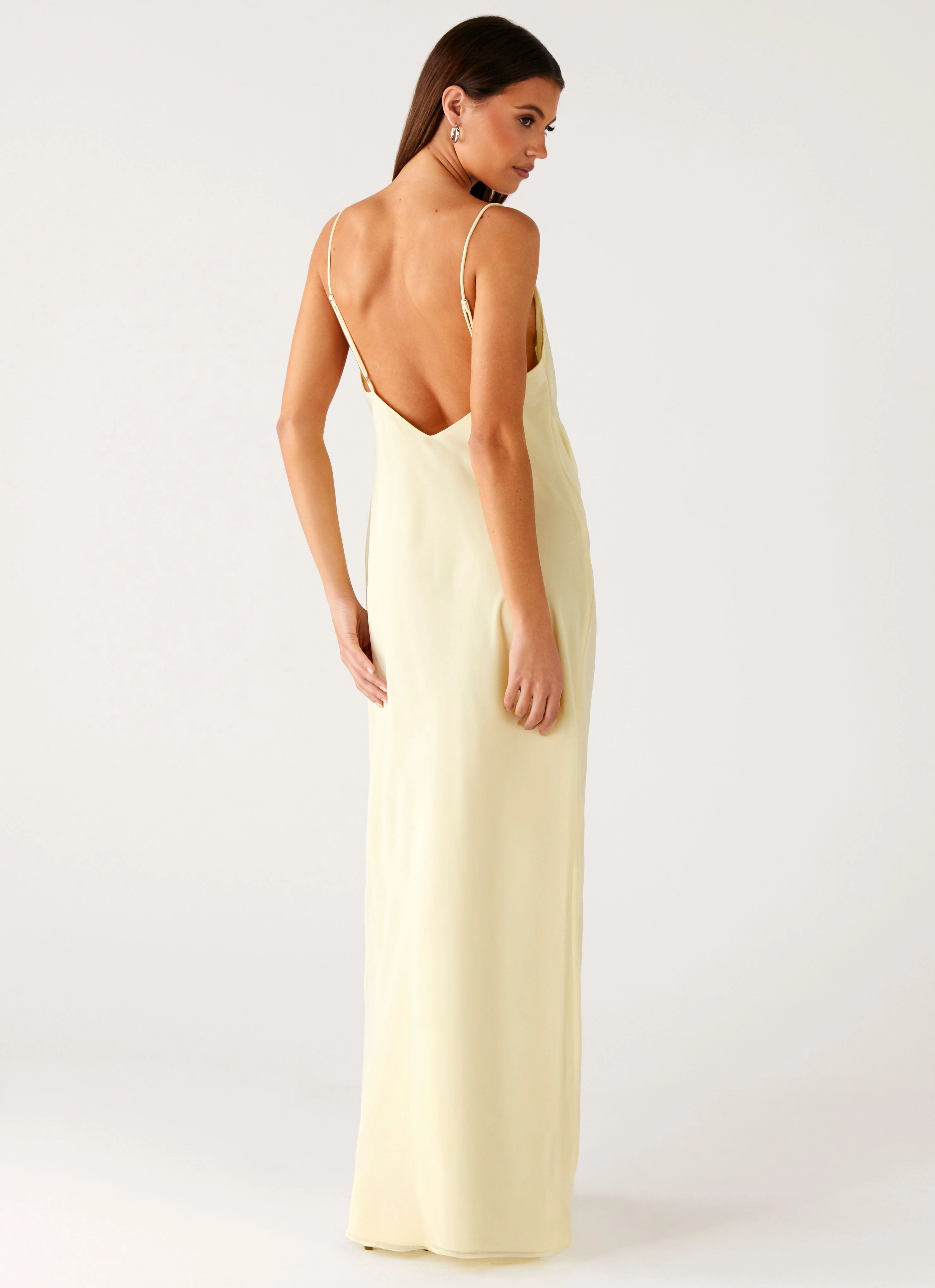 Oliana Maxi Dress - Yellow Work Flex