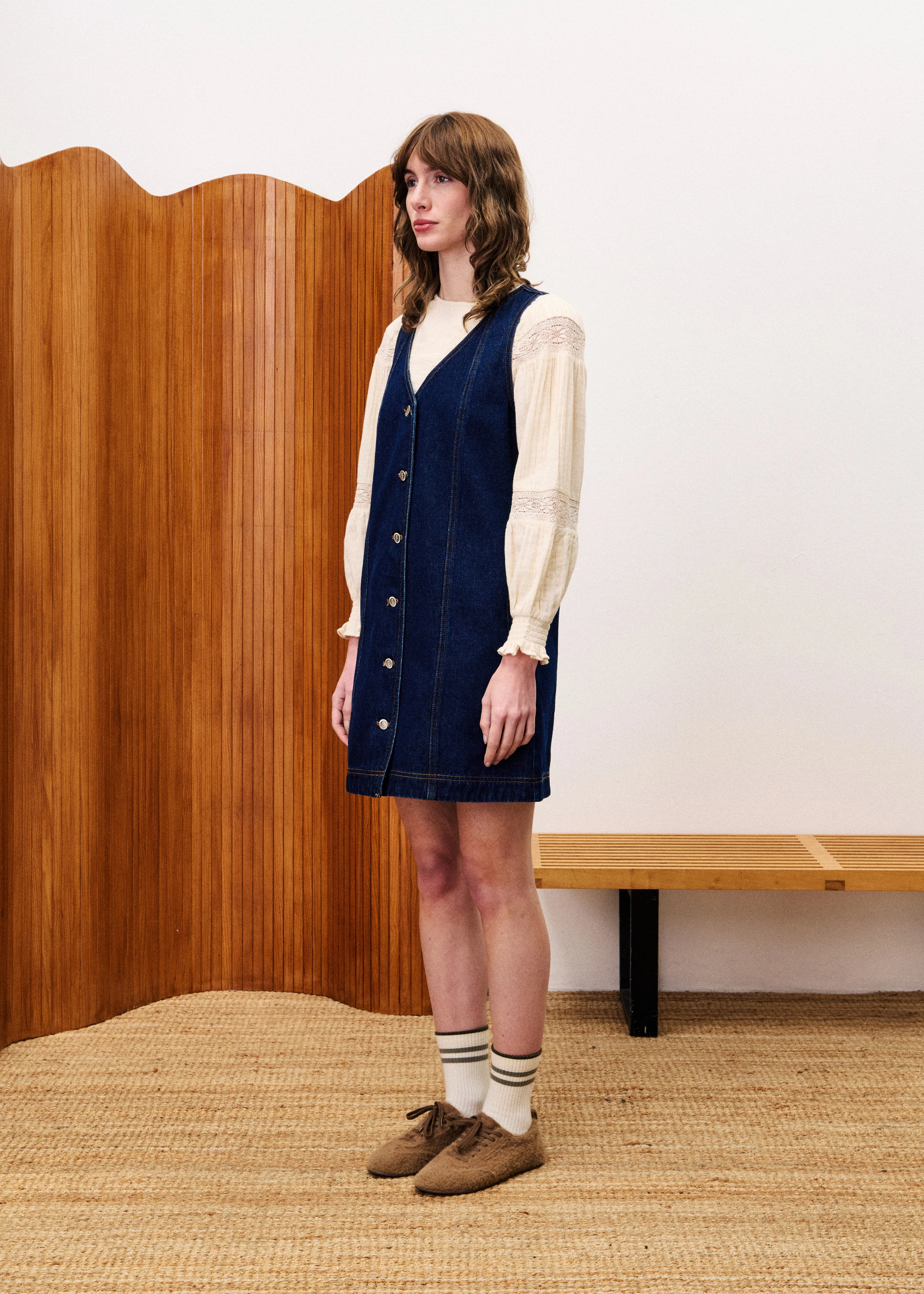 Cool Essential NALA DENIM MINI DRESS