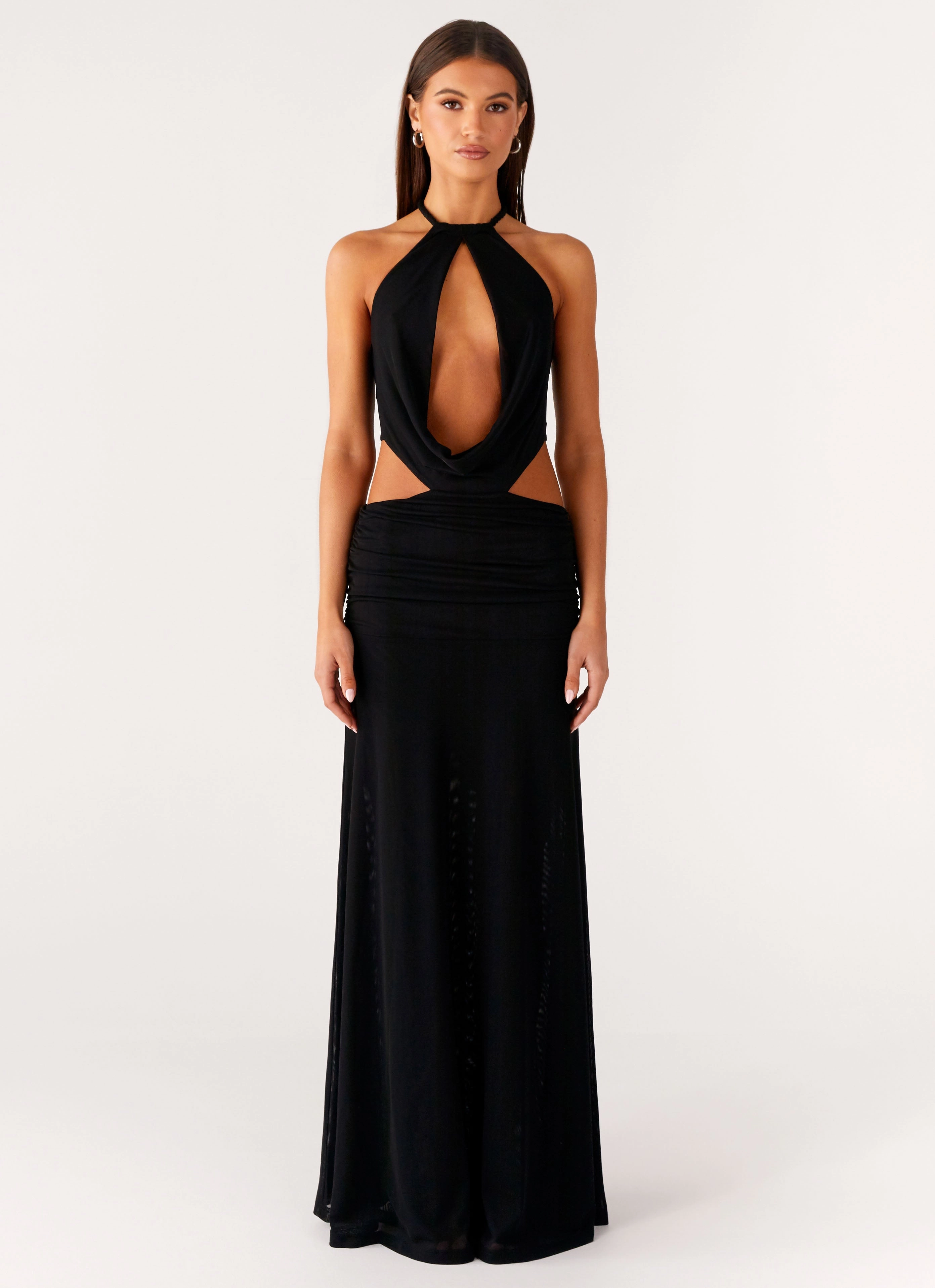 Only Love Maxi Dress - Black Pure Vibes Sleek Tone
