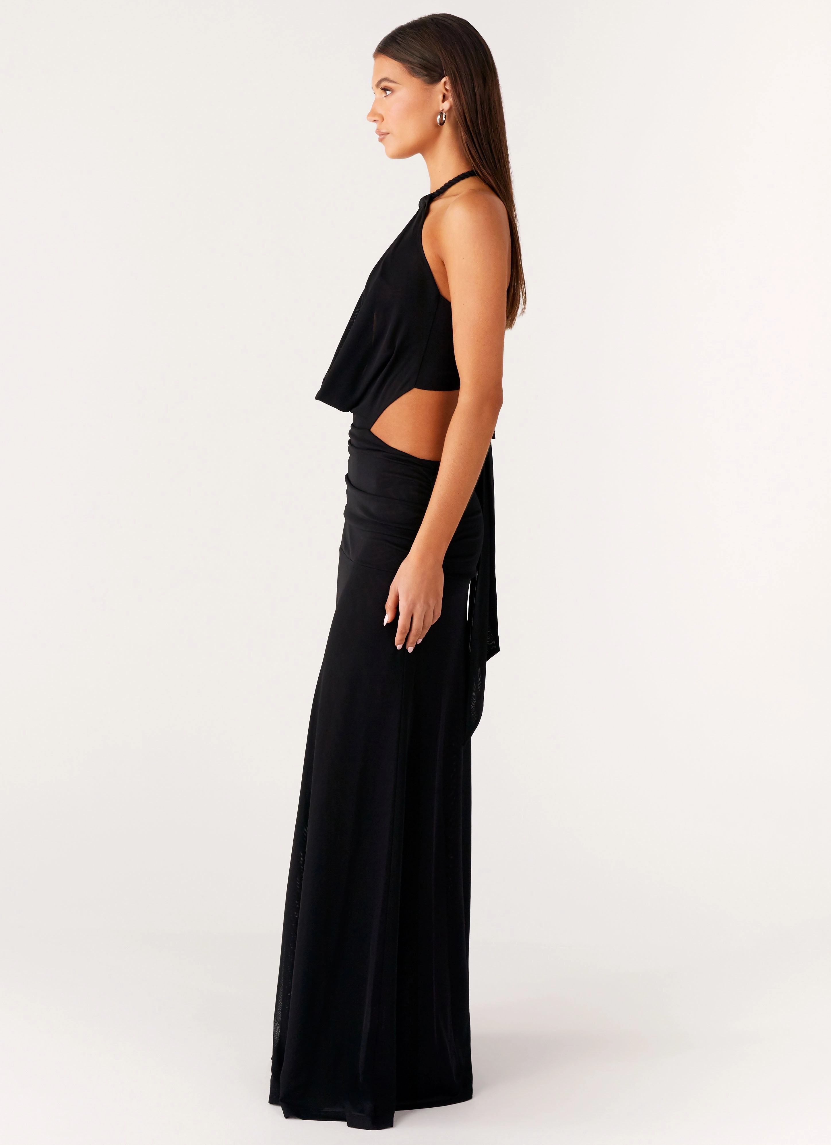 Fall Layer Only Love Maxi Dress - Black