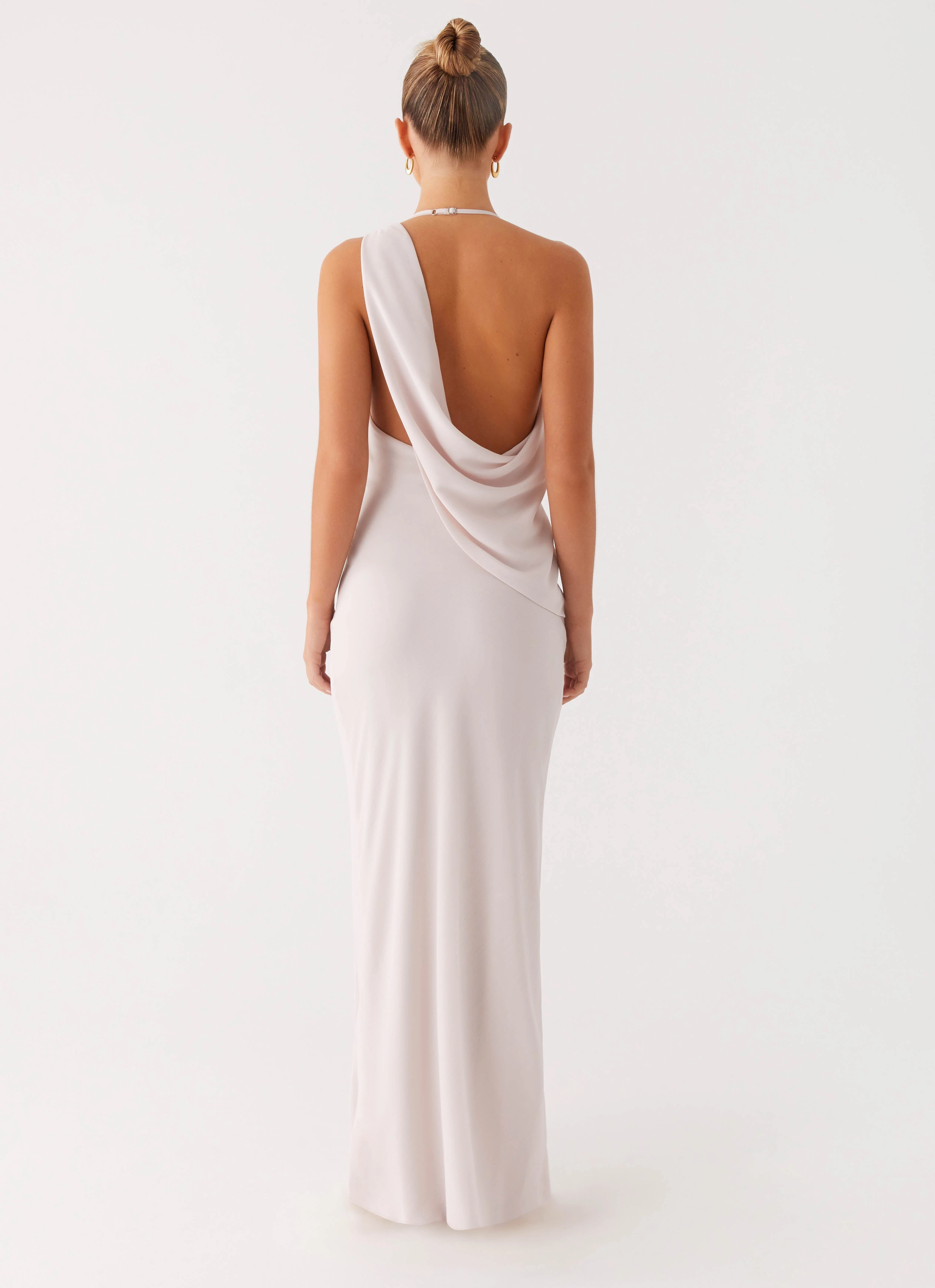 Opal Glow Maxi Dress - Off White Slim Touch