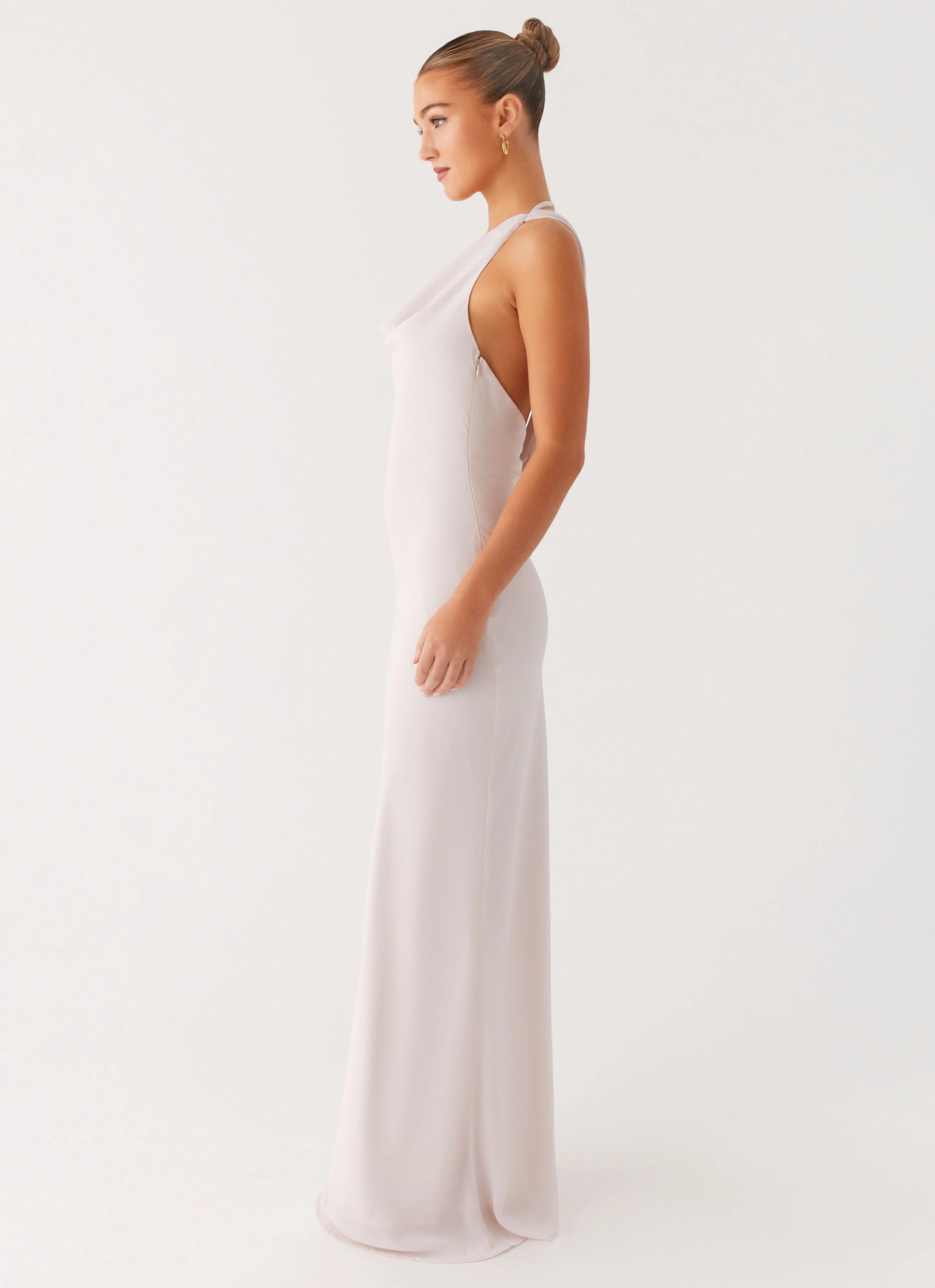 Opal Glow Maxi Dress - Off White Refined Mood