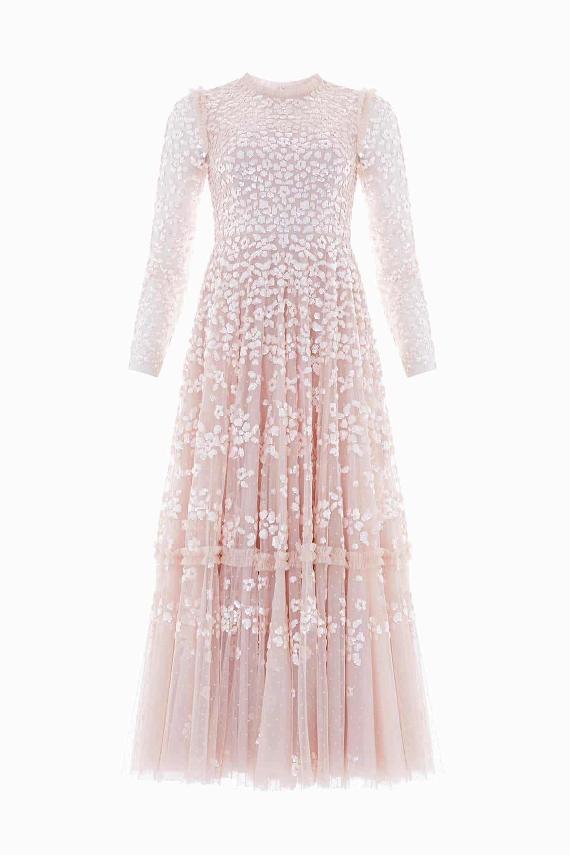 Scandi Clean Relaxed Finish Maeva Ankle Gown