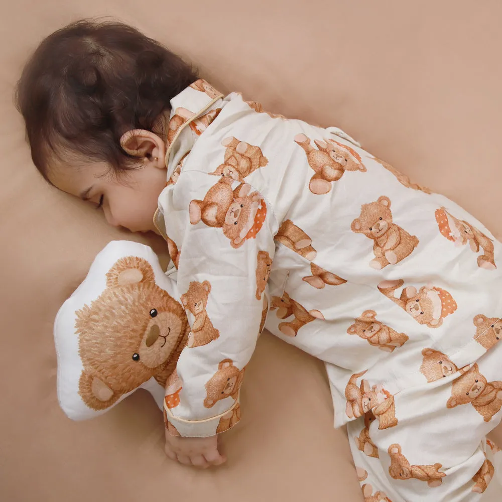 Organic Night Suit - Cuddle Bear