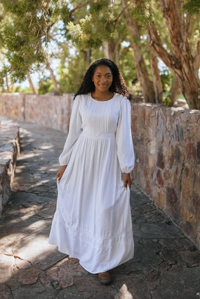 Victoria Temple Dress Artisanal-Detail Formal Choice