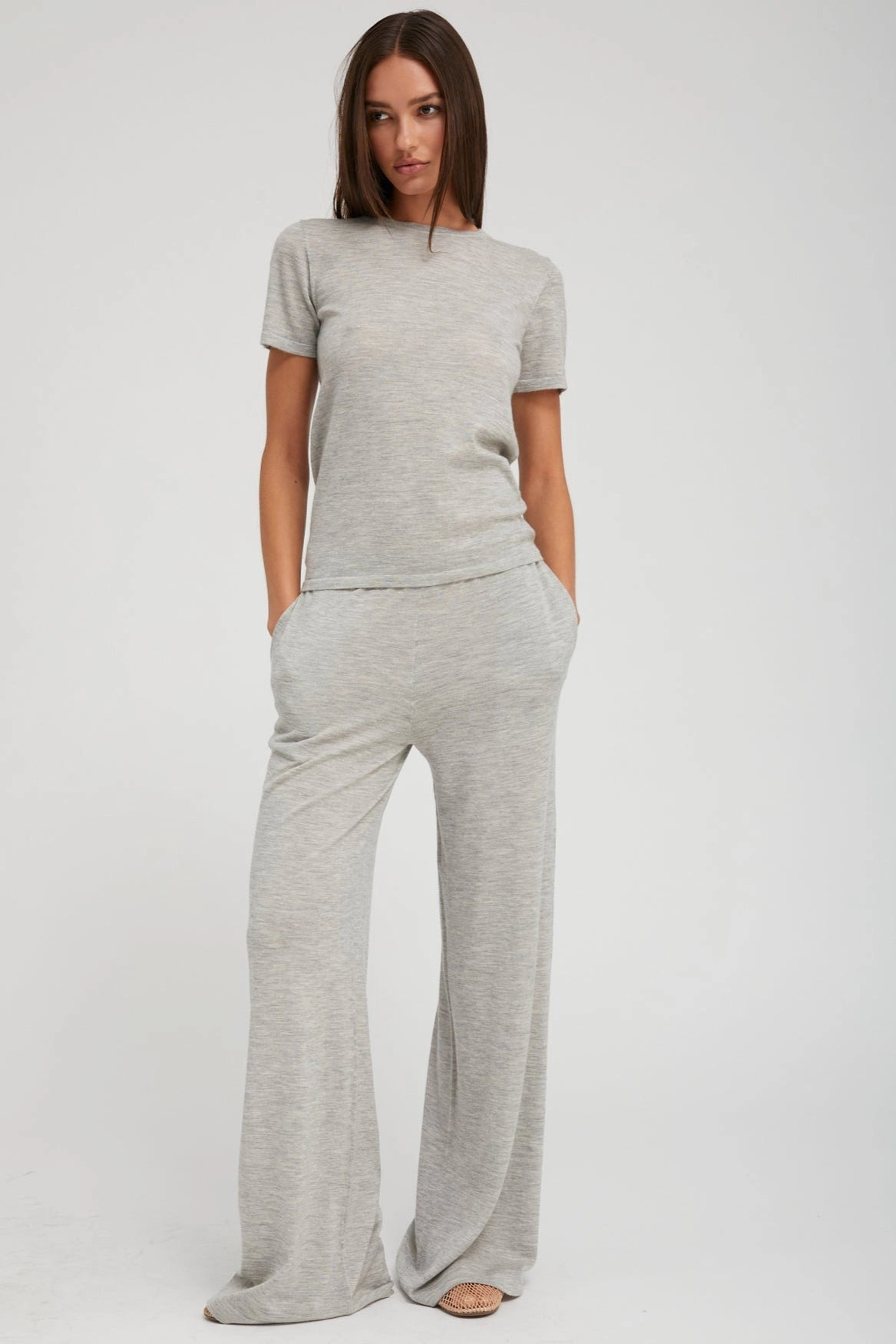 Oxford Ultra Fine Cashmere Tee NonRestrictiveCut